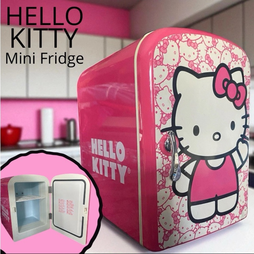 Sanrio Hello Kitty Personal Mini Refrigerator 811129 Warms & Cools
Tested Works